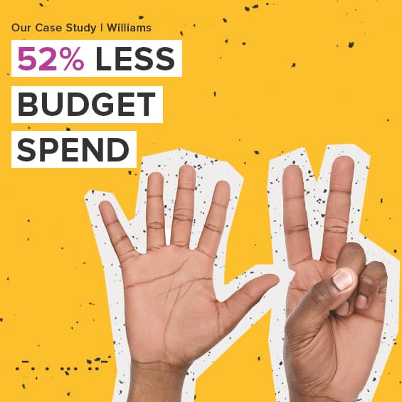 less budget spend