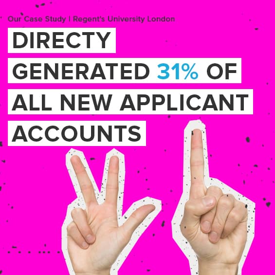 31% of new applicant accounts statistic