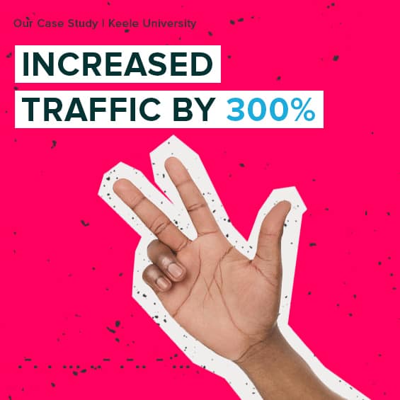 300% increase in traffic