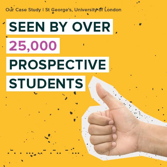 25000 prospective students stat