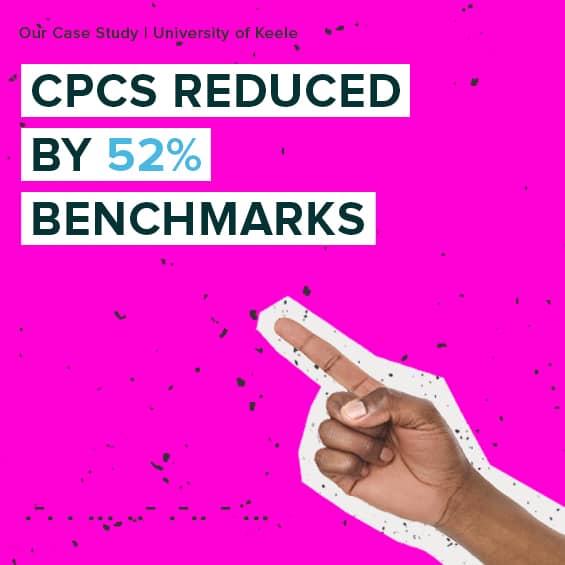 CPCs reduced by 52% benchmarks
