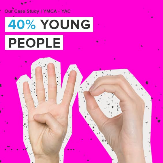 40% young people